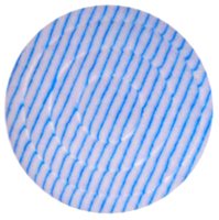 Pad Microfaser 356 mm weiß/blau